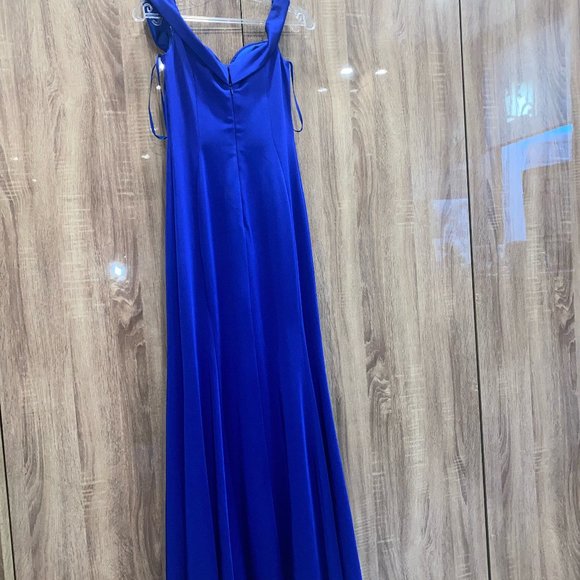 Navy Long Dress - Picture 2 of 3
